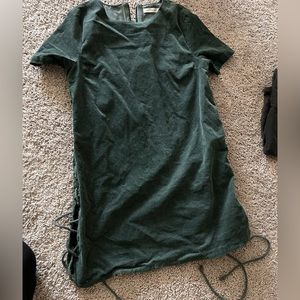 Lace up dress